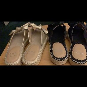 Keisha Flat Form Bow Espadrille Sandals